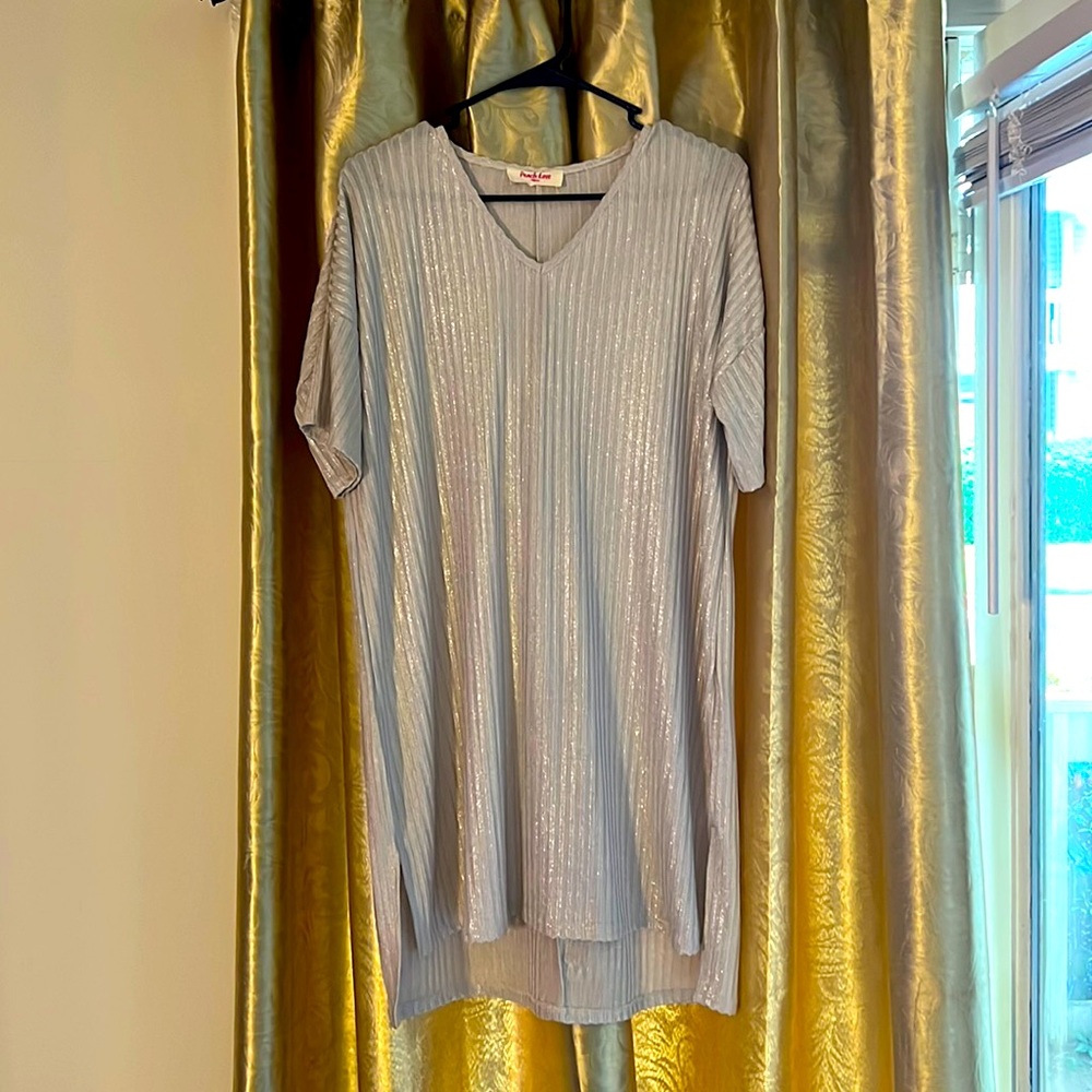 Glitter Top/Mini Dress.